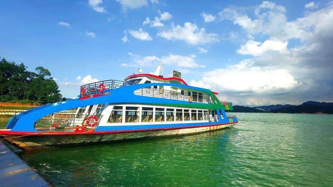 河源万绿湖水位上涨至112多米距离汛线还有2米多