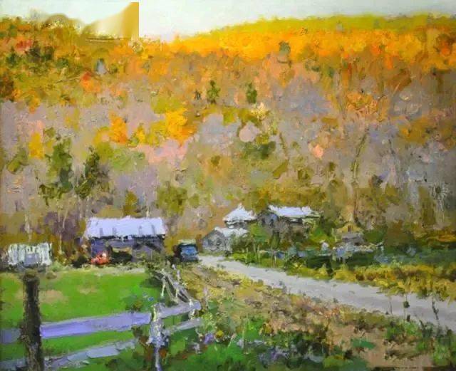 扣人心弦的色彩张京生油画里的音律