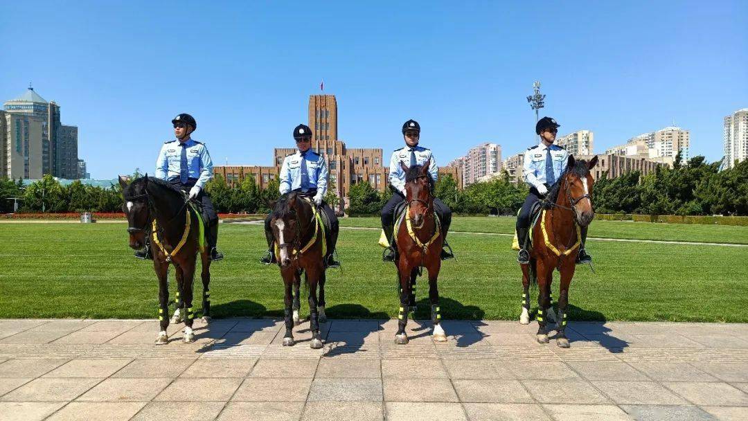 大连男骑警图片