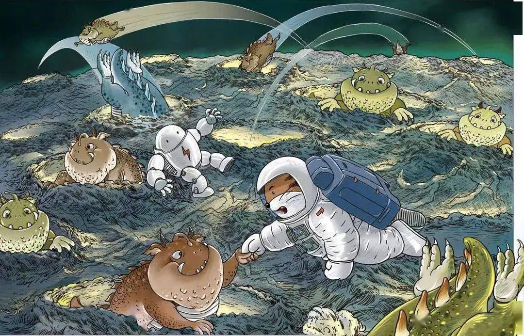 图图荐书少儿版给孩子的科幻绘本萨卡星人