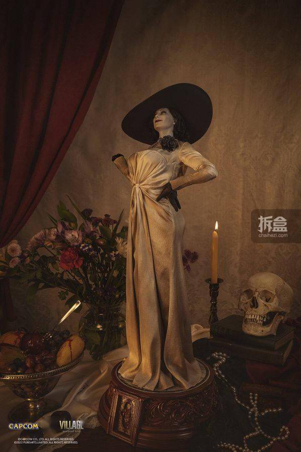 purearts 生化危机8 蒂米特雷斯库夫人dimitrescu 1/4雕像