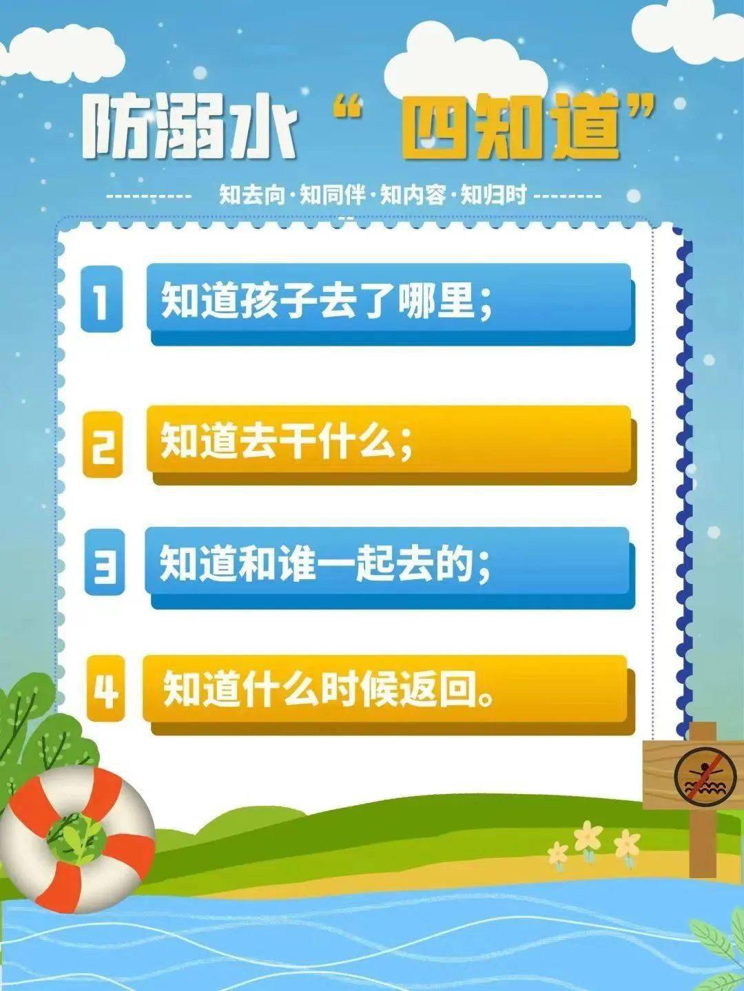 安全一夏——上马街道东张幼儿园防溺水安全温馨提示_家长_孩子_漂浮