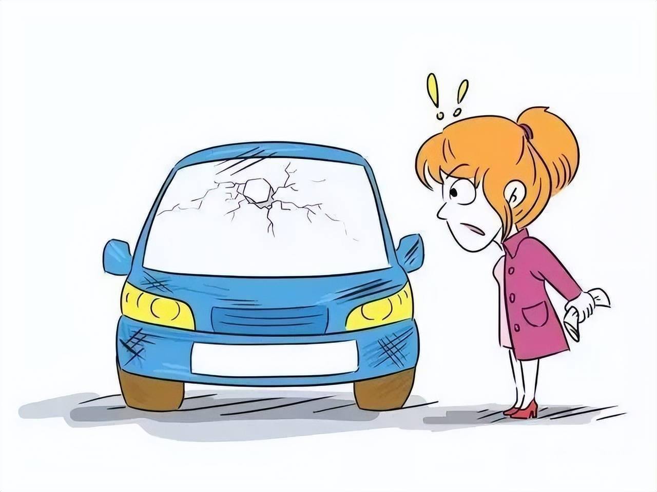 大风刮落玻璃砸坏车辆谁来赔偿损失