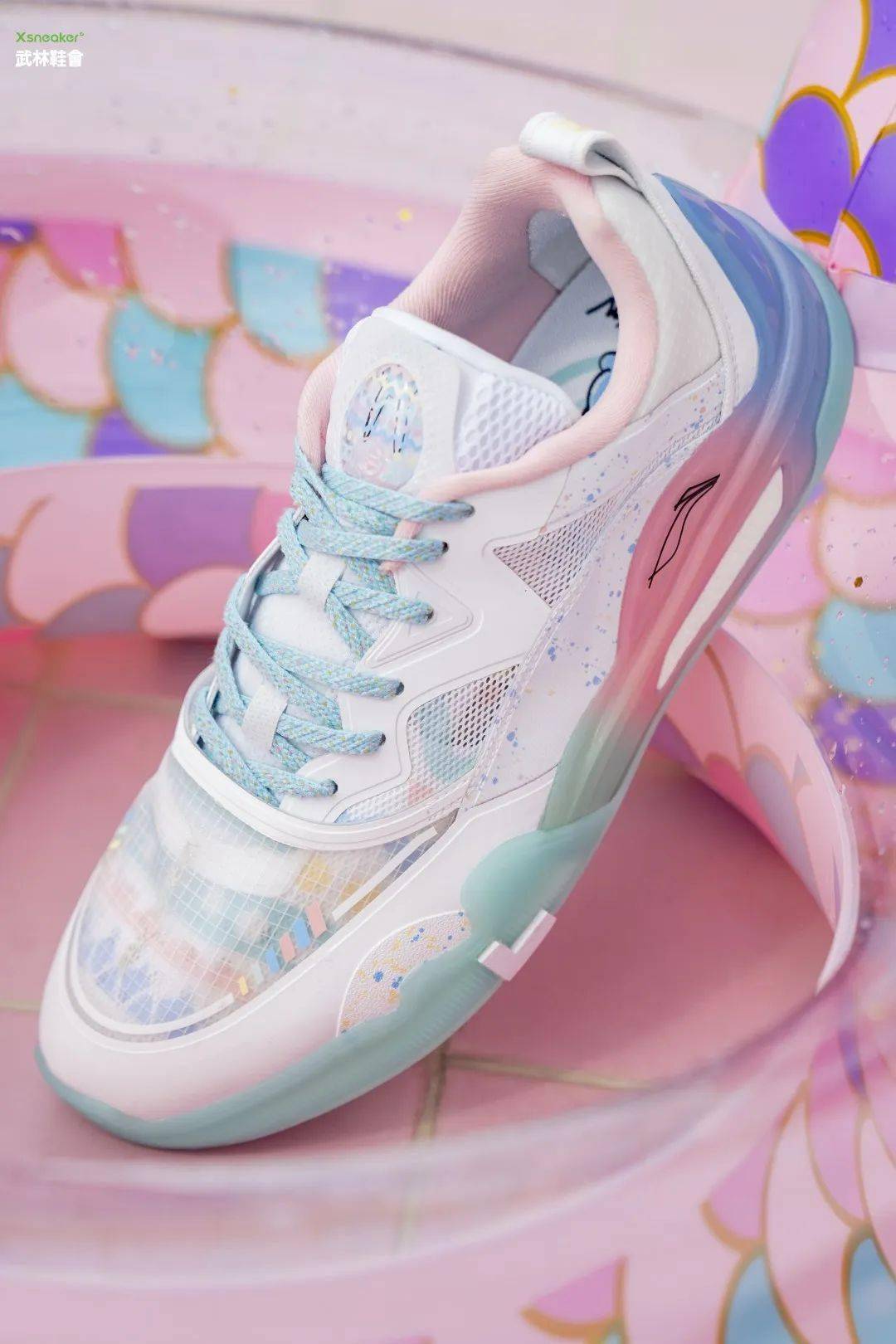 发售lining李宁灵腾彩蛋纯白