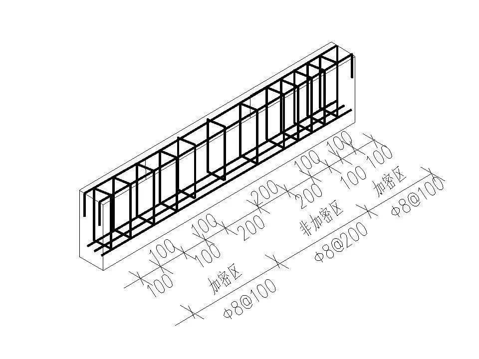 2米挑梁承重配筋图图片