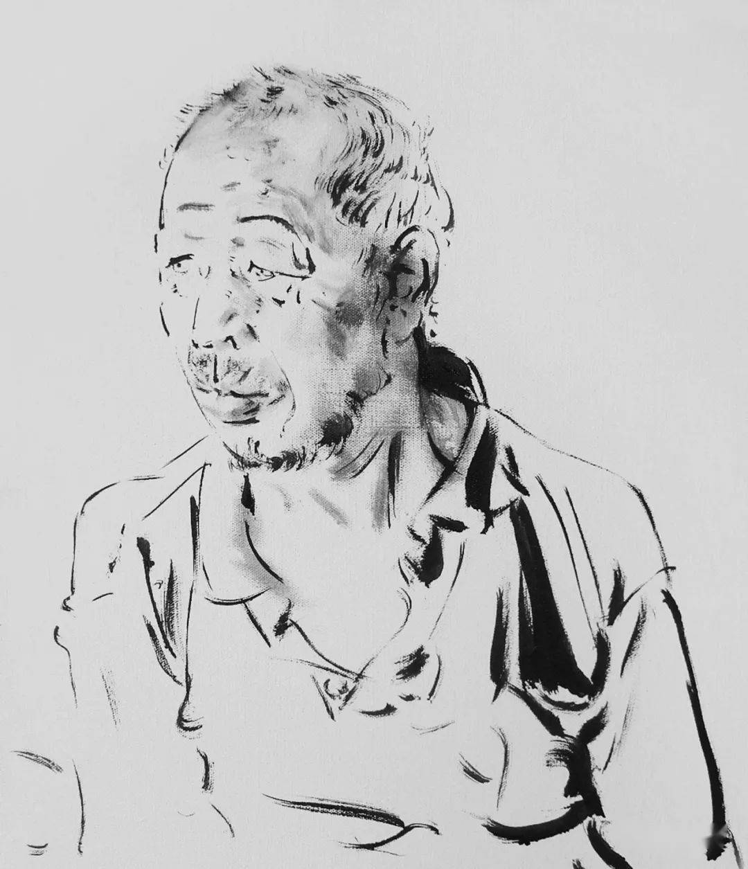 清华美院副教授忻东旺素描速写