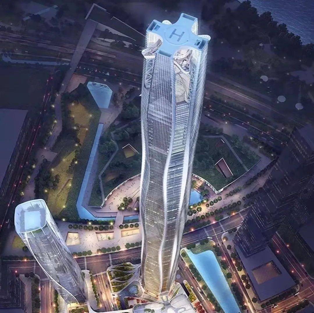 新地标！恒大400米超级总部大楼惊艳亮相！_深圳