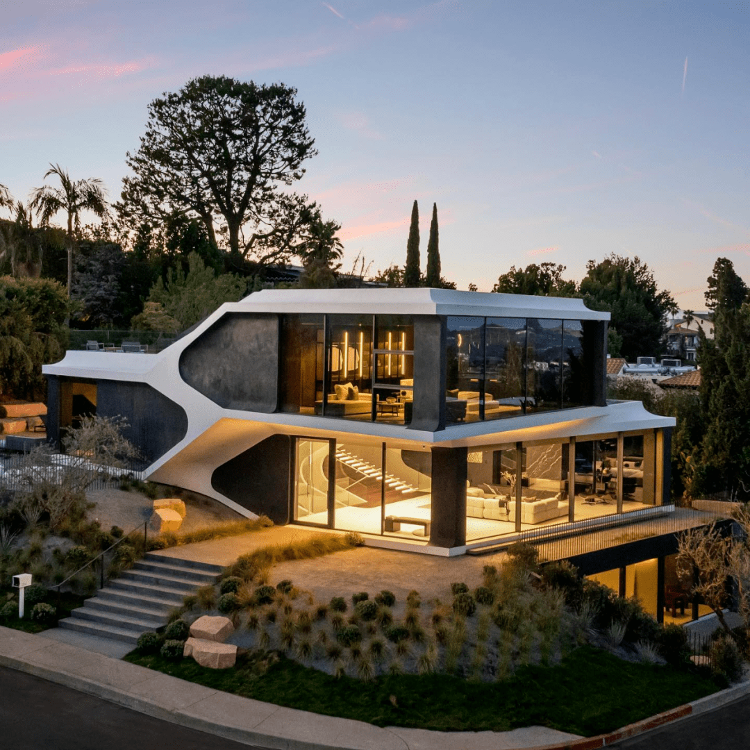 石材家装 | 错层式别墅打造前卫豪宅