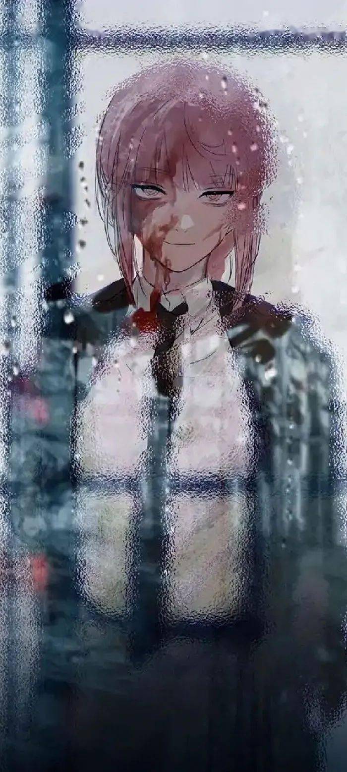 电锯人玛奇玛手机壁纸你的老婆来了哟