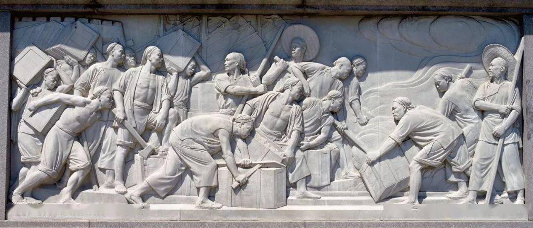 董希文 《开国大典》 布面油彩 230x400cm 1953年中国人民解放军三大