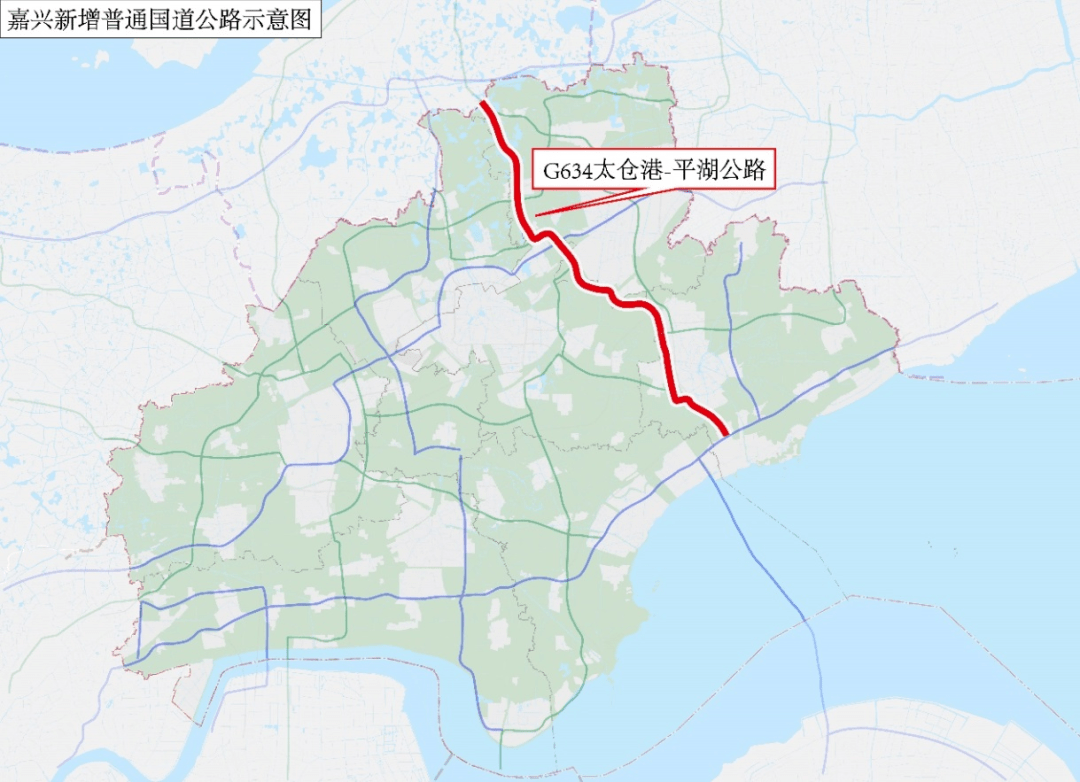 總規模由170公里增至約210公里;國道由5條增至6條,總規模由320公里增