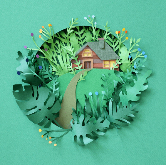 她为纸而狂热,创造有趣的定格动画_作品_scrinkl_小动画