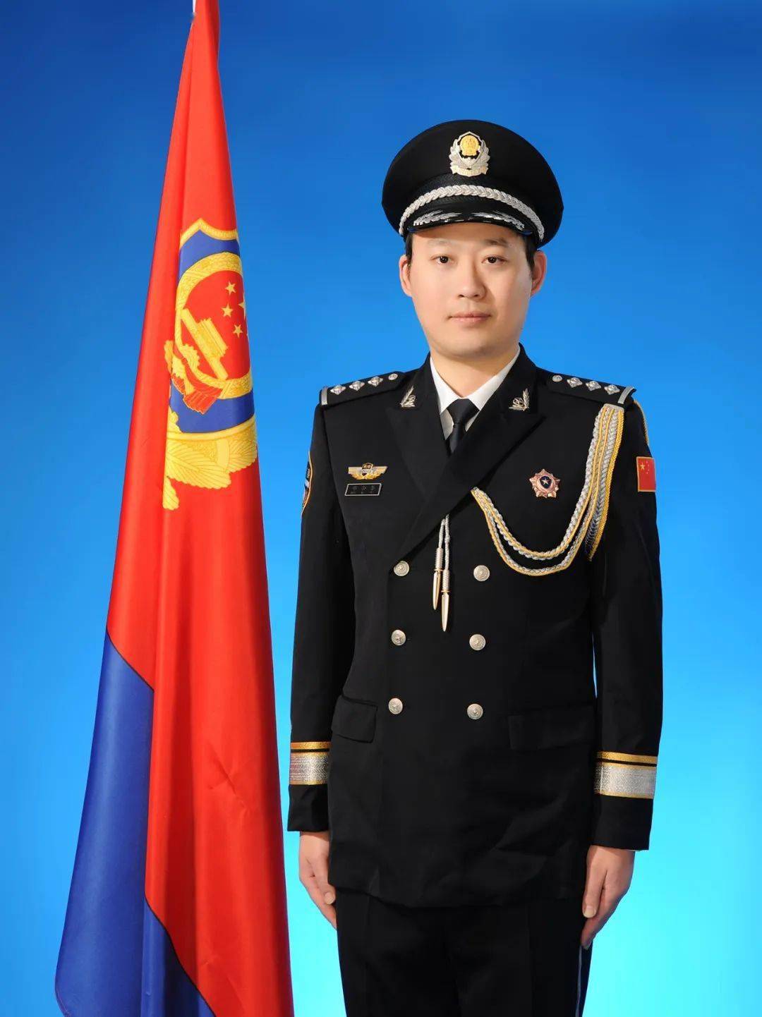 警服蓝图片