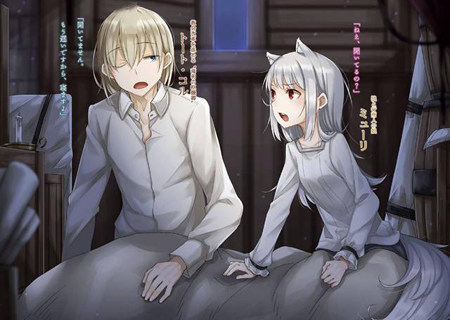 轻小说「新说 狼与香辛料 狼与羊皮纸」第8卷彩插公开_文仓_支仓冻砂