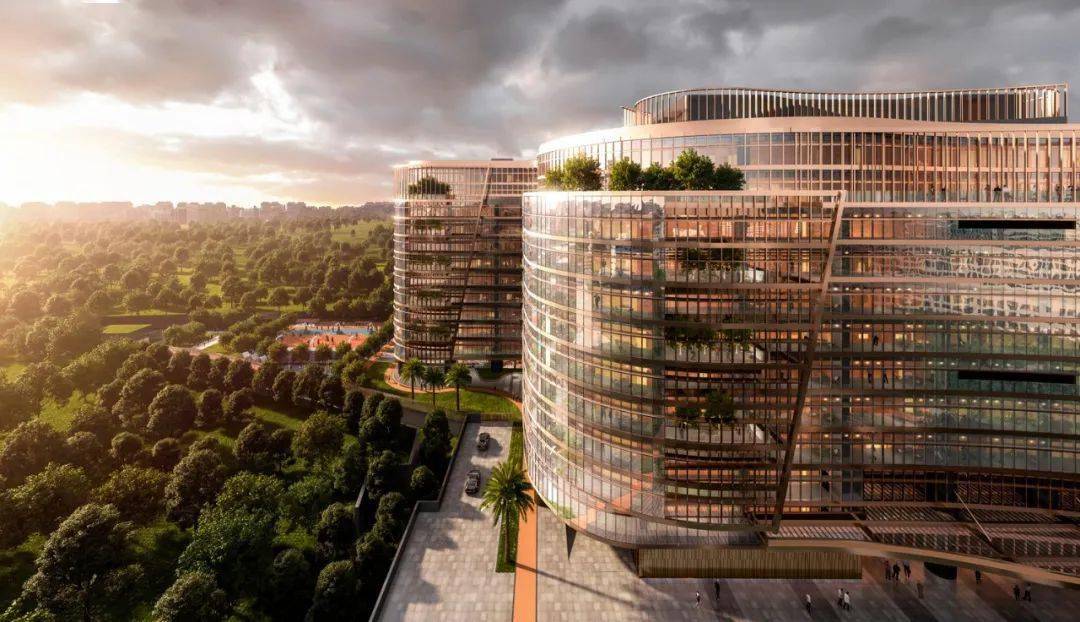 印度硅谷新地标google谷歌总部大楼封顶bm宝麦蓝