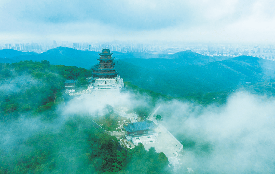 琅琊山全景图图片