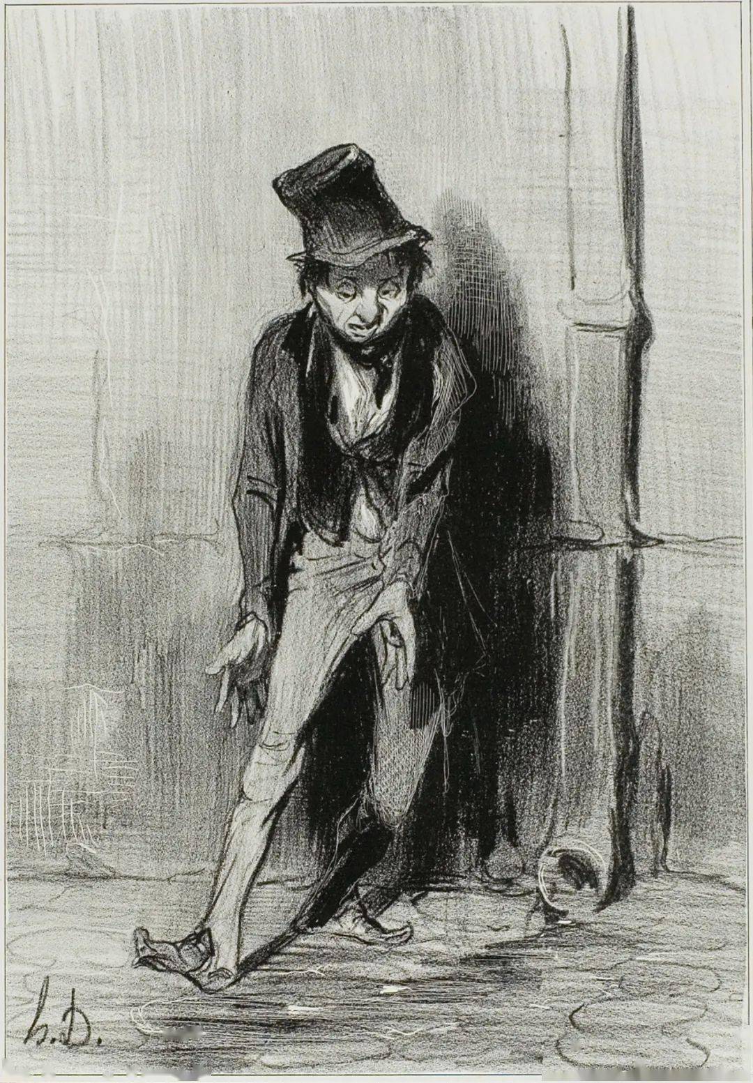 奥诺雷杜米埃的素描