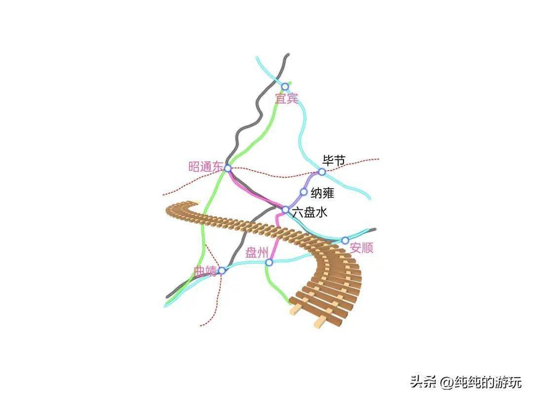 贵州省15条规划中铁路的线路走向与黔东南有关的有3条