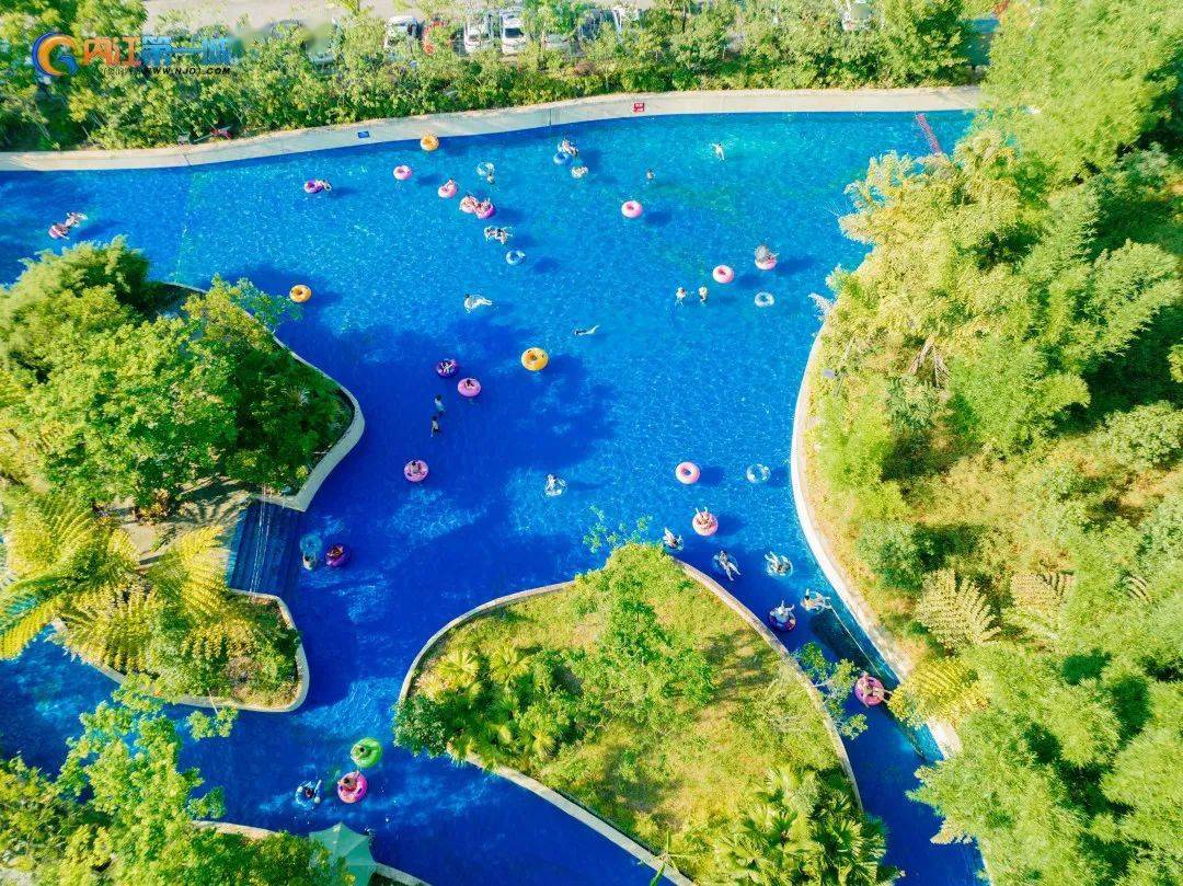 0689抢水上乐园通票!26个玩水项目,内江1h刹拢!_沙滩_弹射_伙伴