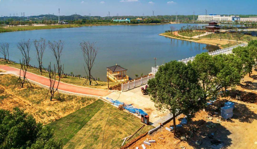 美啦美啦鄂州又一处公园即将建成