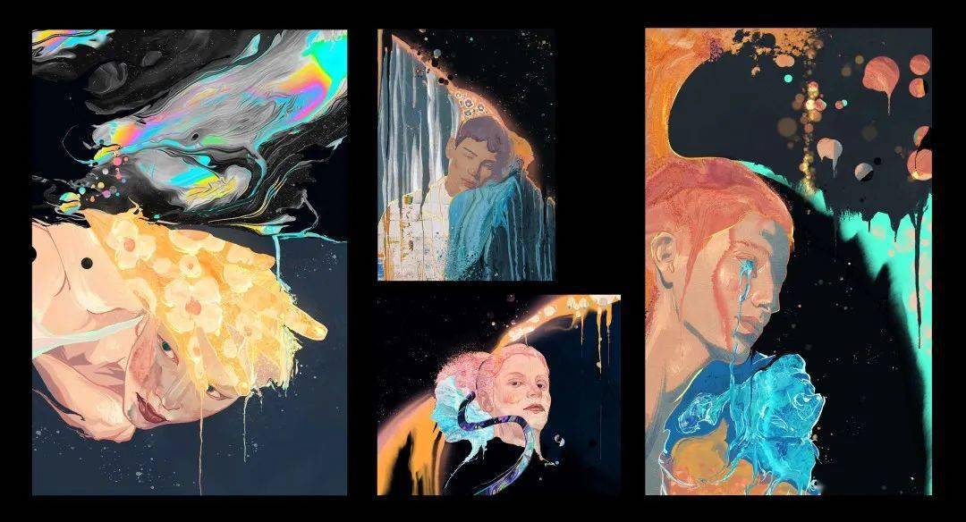 给我的感觉,而我自己会尝试用主观的颜色去表达出一种情绪或者氛围