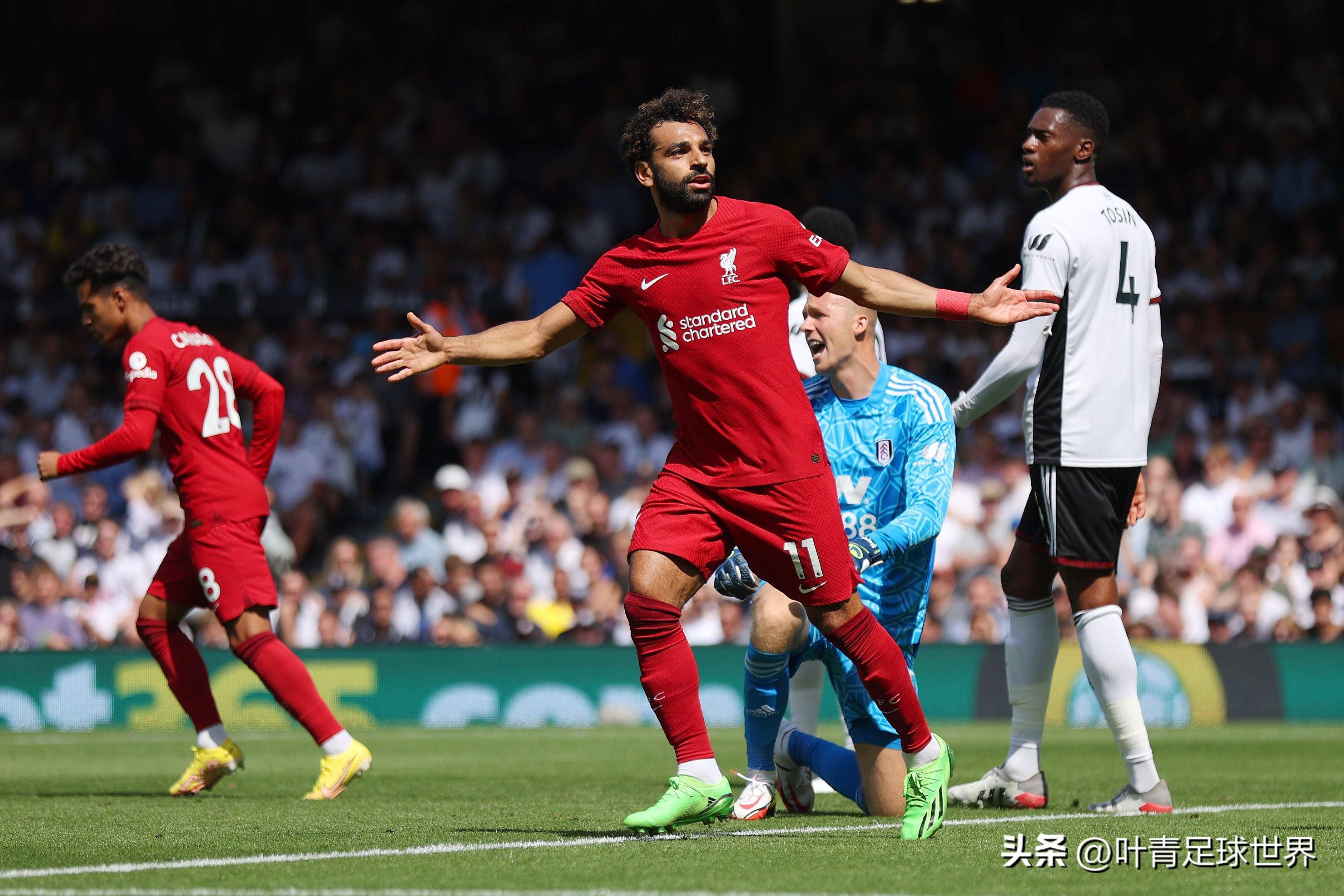英超冷门利物浦22萨拉赫6连斩创神迹标王首秀救主