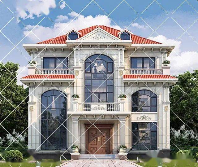168款三层农村自建房别墅,都是设计师推荐的户型,这样建房流行一百年