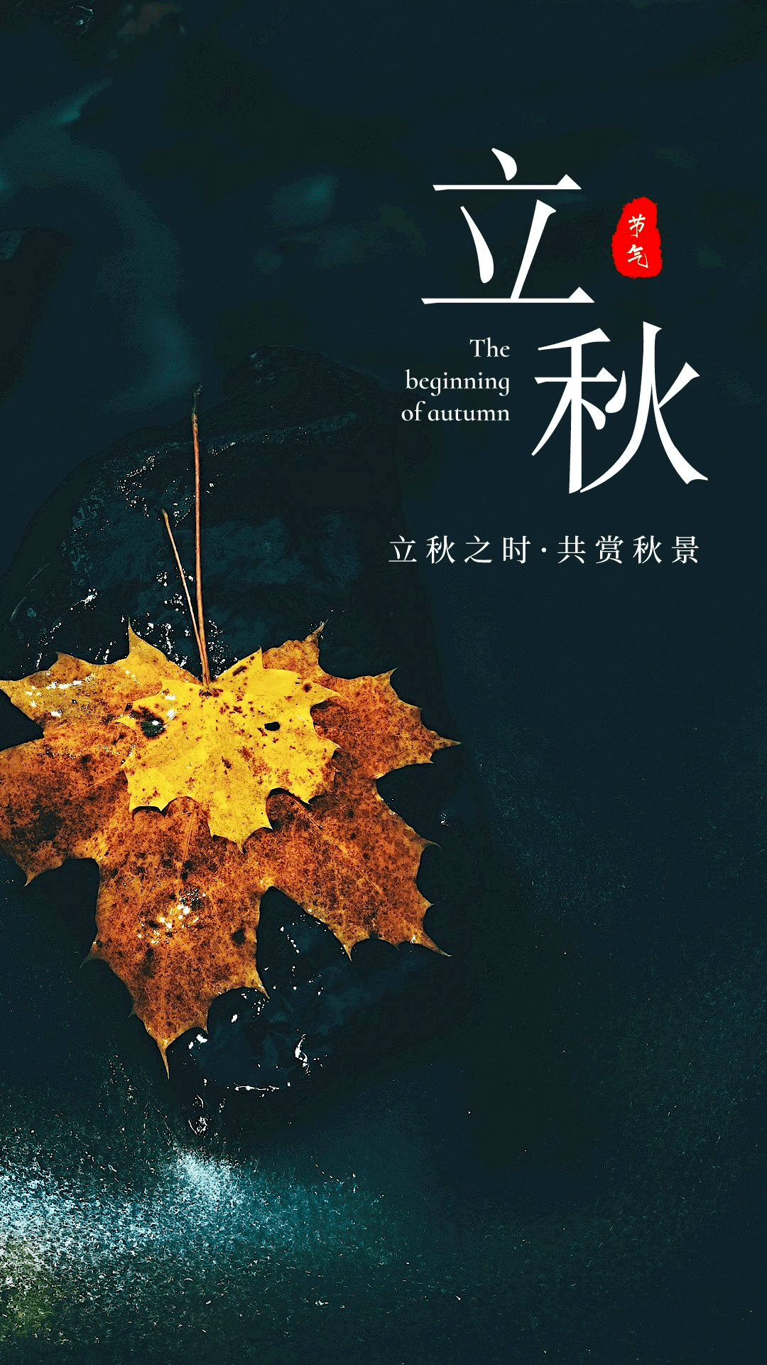 立秋节气祝福语图片精选_文案_短信_句子