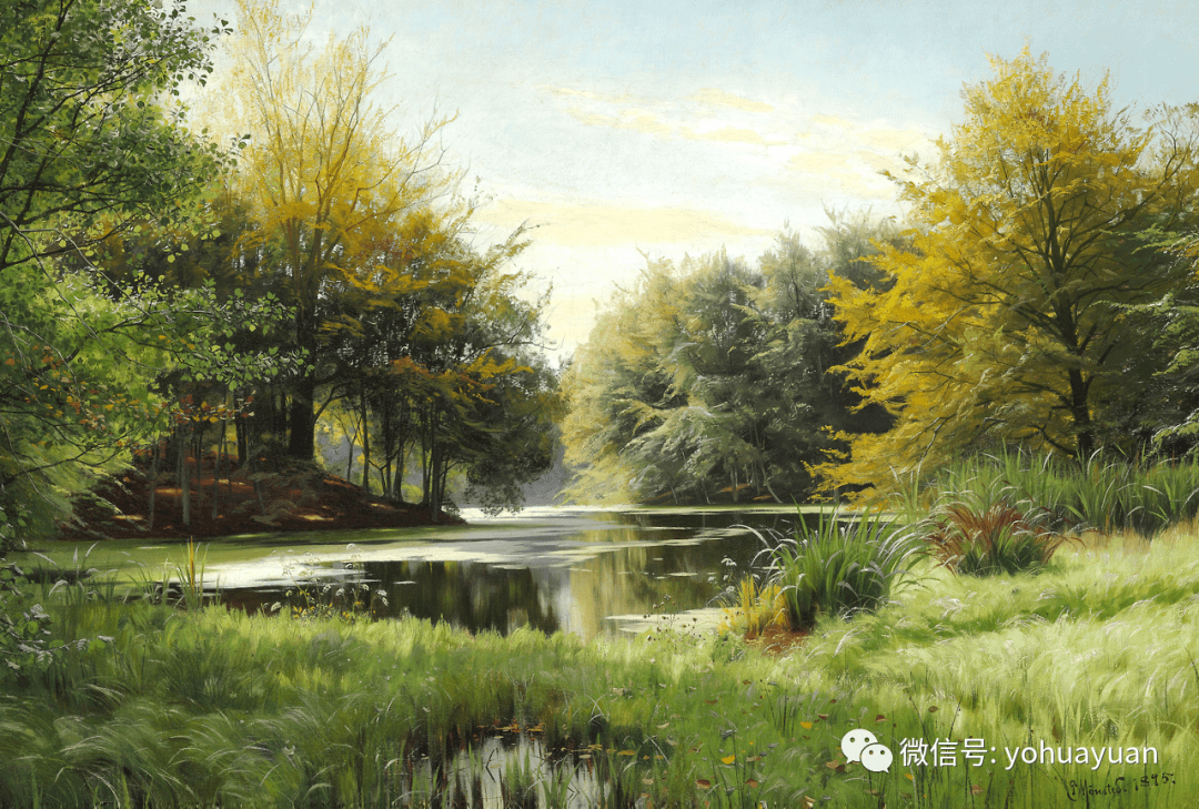 秋天明亮的色彩,刺激创造性的思维.