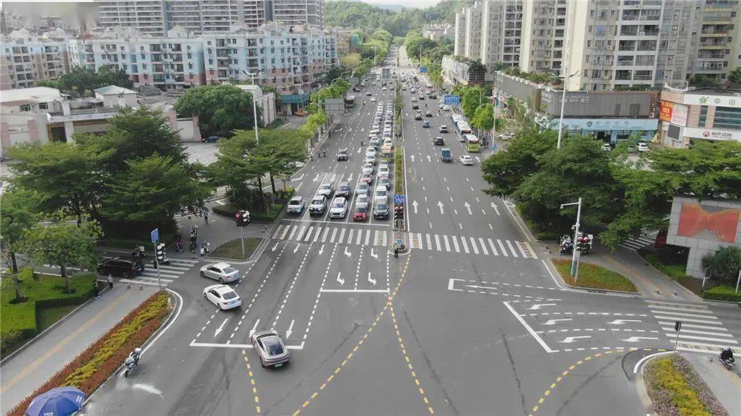 首次启用事关中山城区多路口通行