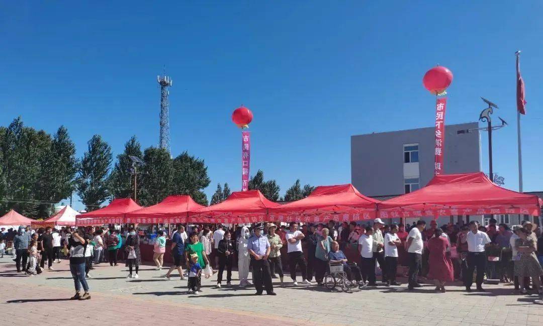 四乡工程图牧吉镇让市民下乡来农特产品走出去