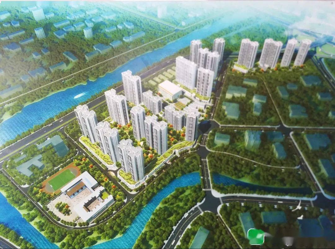 乌桥岛棚户区改造项目安置区工程建设稳步推进_施工_主体_岛内居民