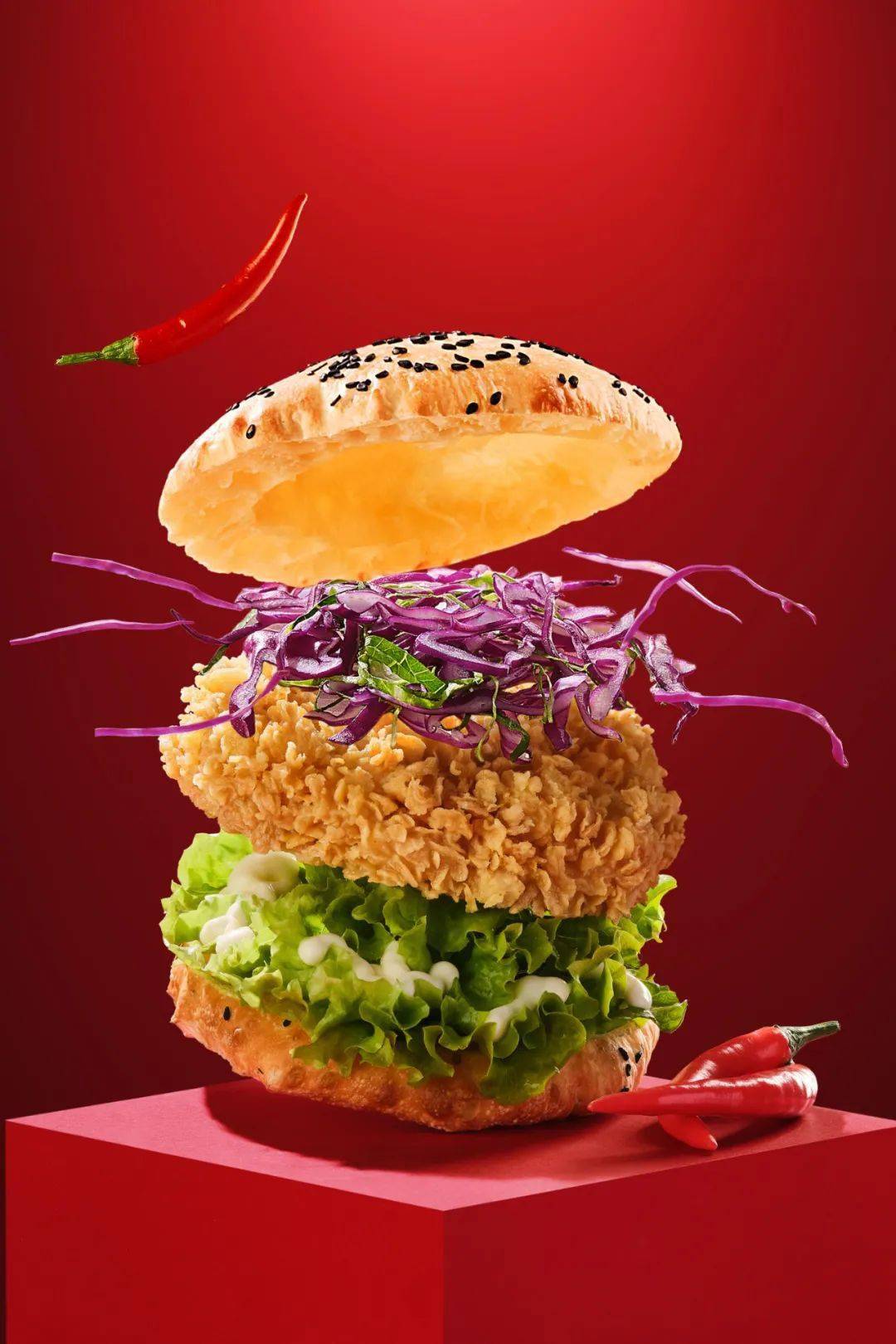 南部"国堡"外卖上线,风味不减!_塔斯汀_汉堡_中国