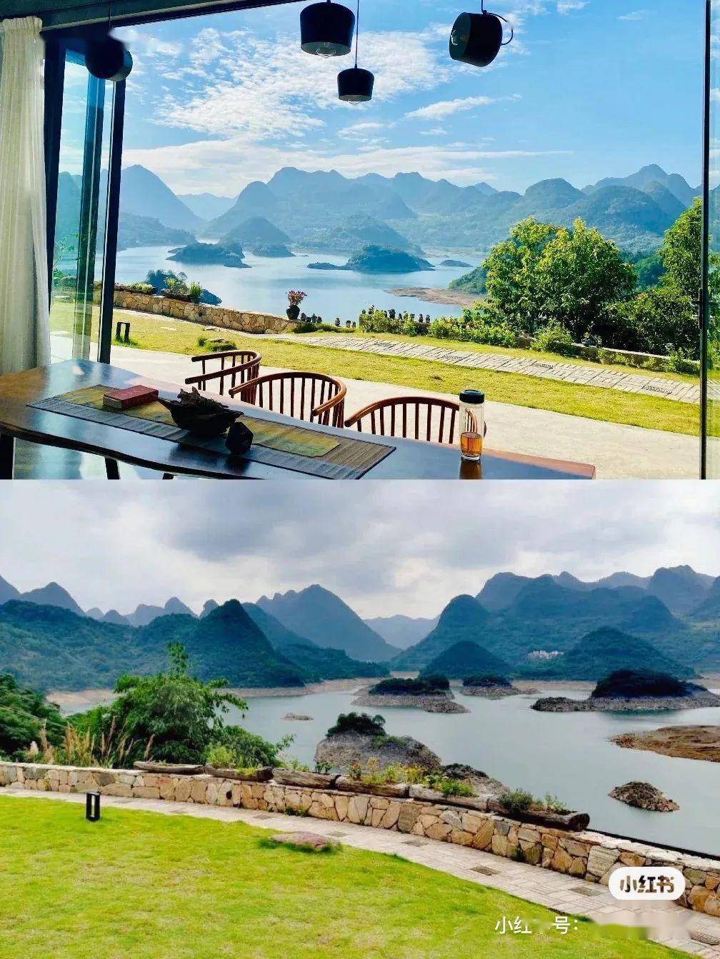 发现广东小洱海清远桃花湖畔无边泳池湖畔民宿丨桃花壹号