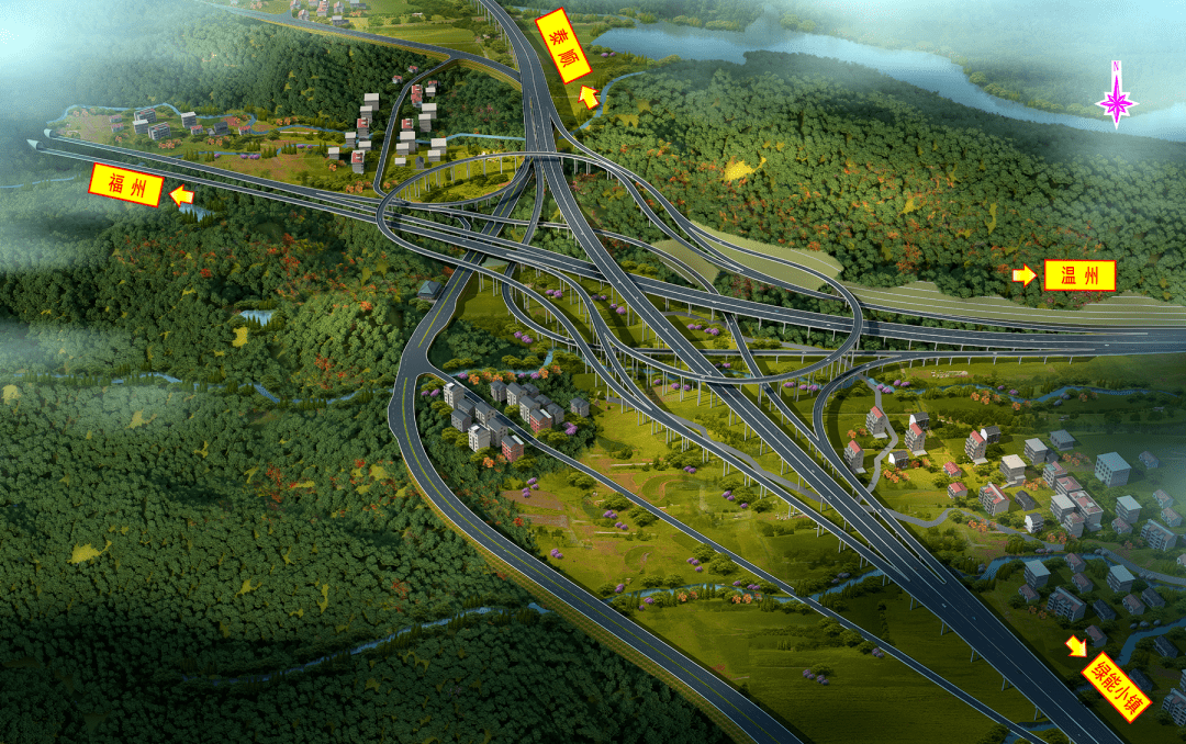 泰苍高速规划图片