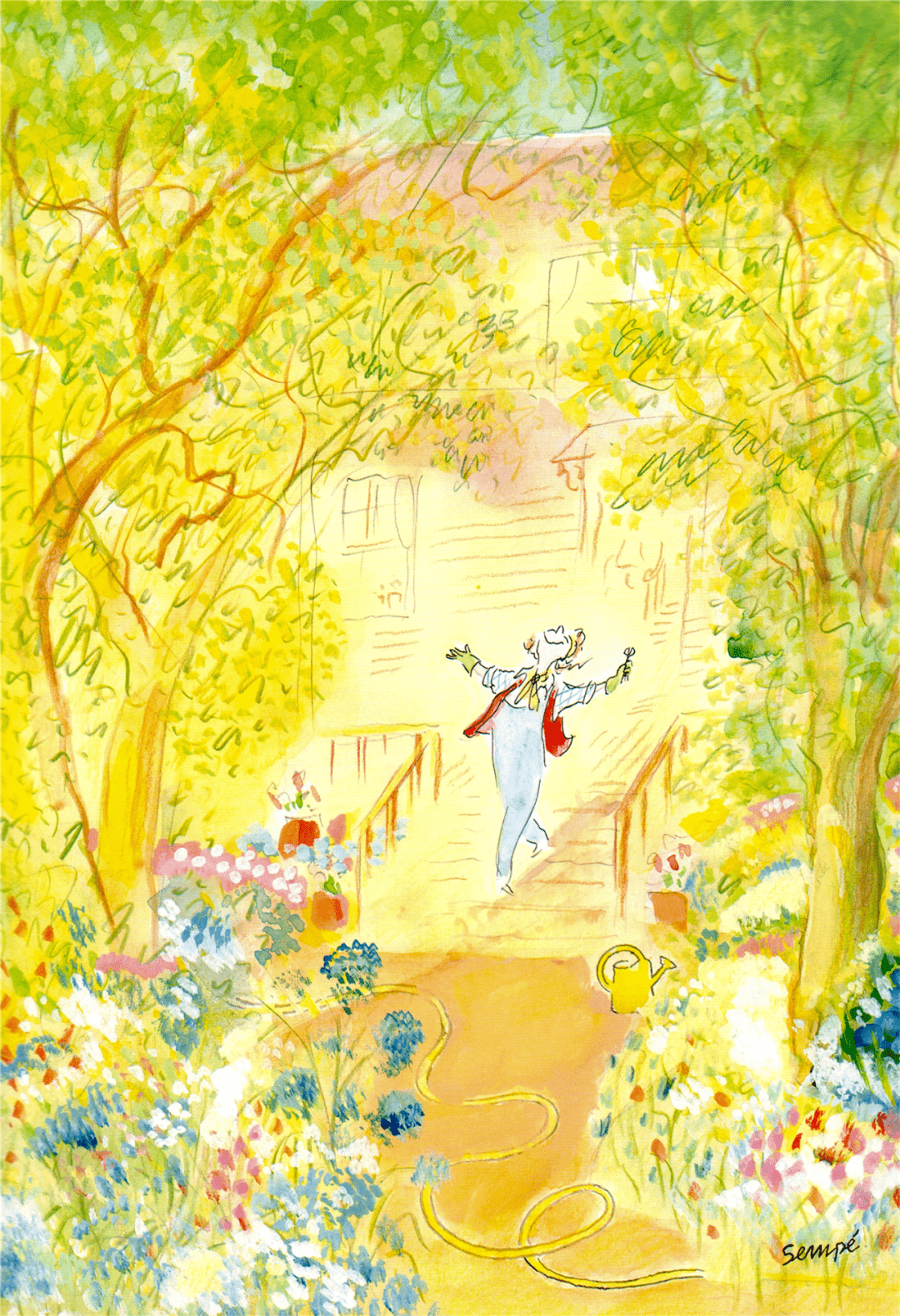 再见了,一个最会画春天的朋友_雅克·桑贝_漫画家_世界