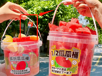 这款水果桶是小姬在小红书上,被图片一眼种草.