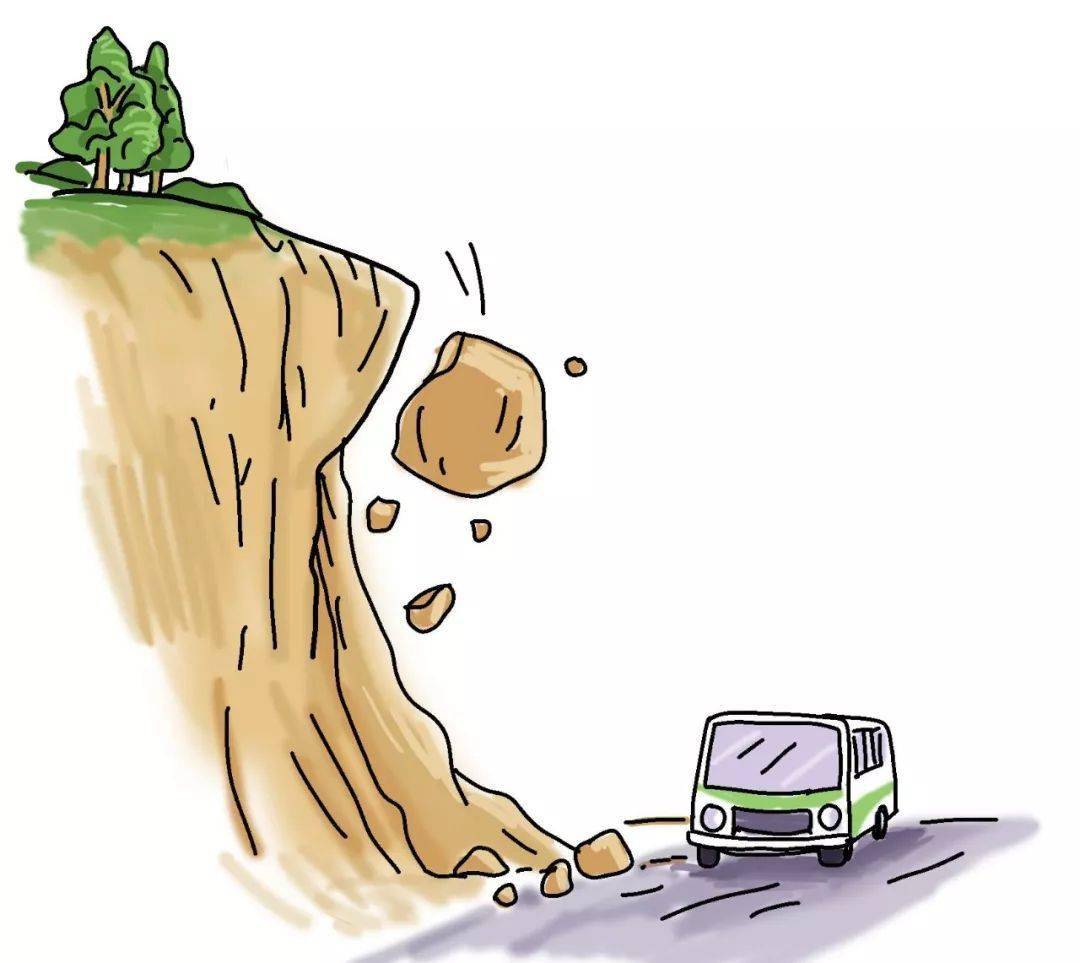 又称崩落,埯塌或塌方,是较陡斜坡上的岩土体在重力作用下突然脱离母体