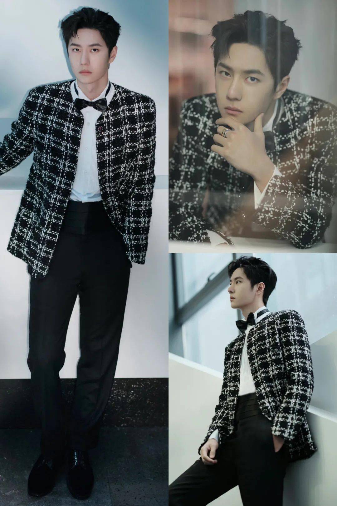 noten李易峰 in prada朱一龙 in louis vuitton王俊凯 in off-white