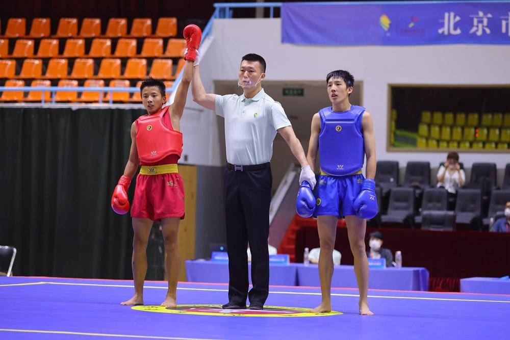 朝阳区队独得12金 北京市十六运武术散打项目收官_比赛_疫情_市运会