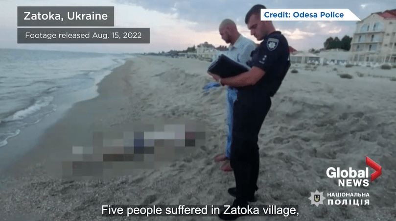 无视警告下海游泳，3名乌克兰平民被炸身亡