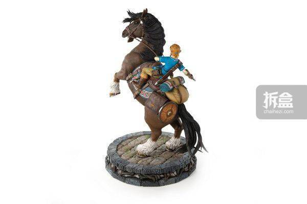 first 4 figures塞尔达传说旷野之息 骑马的林克 22寸雕像_产品_cm