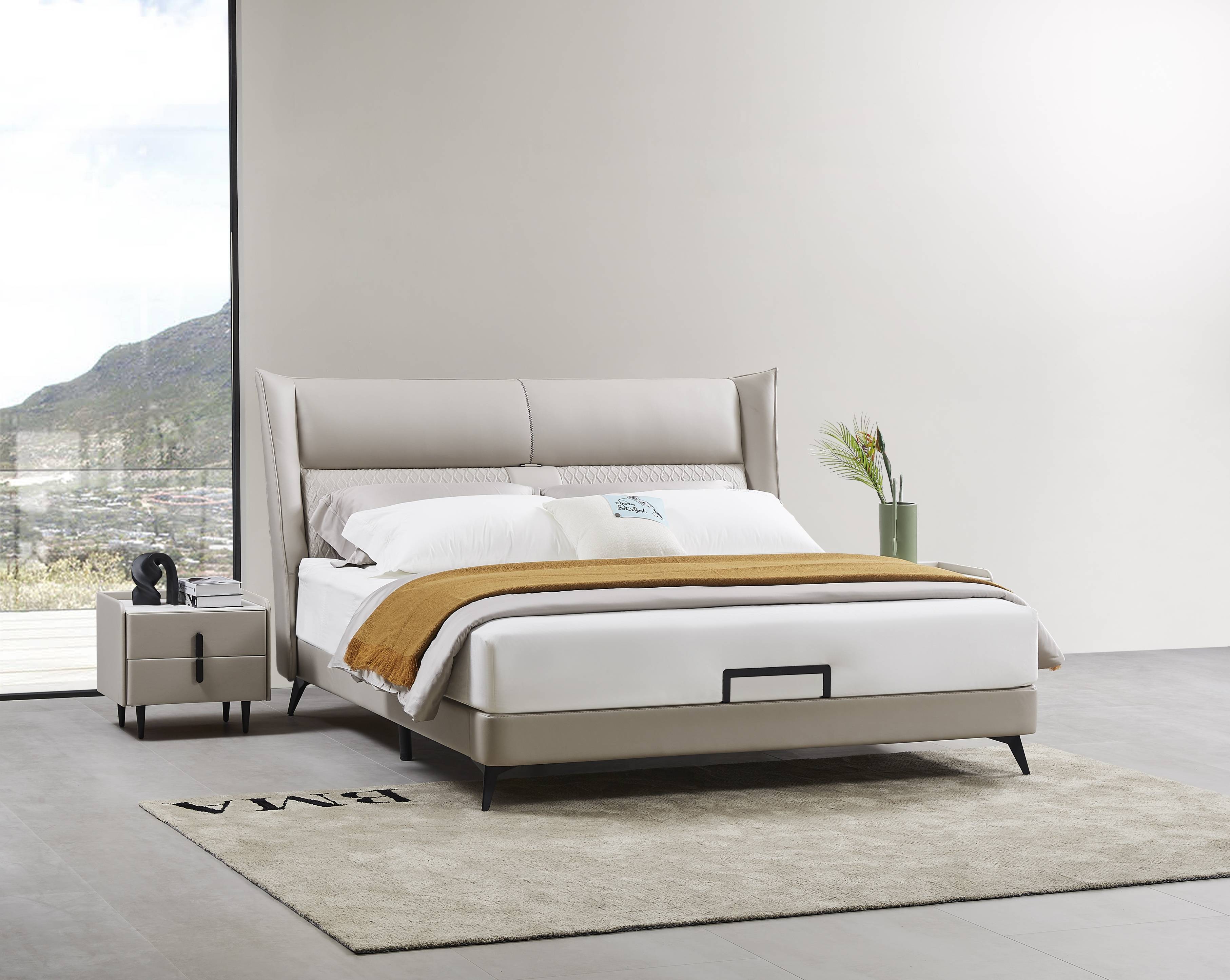 abn家居丨高颜值卧室,艺术成为生活日常_空间_边条和_软床