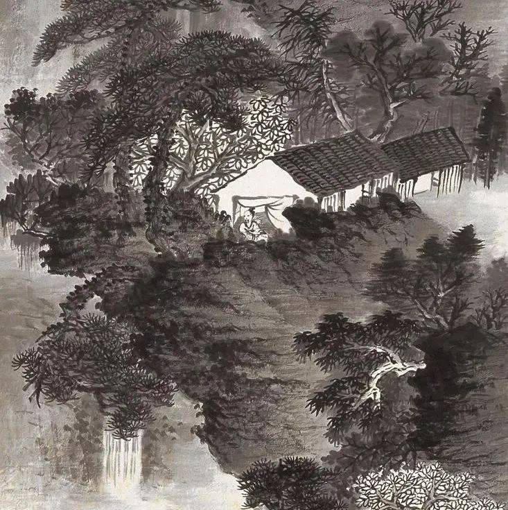 这墨笔山水，真超逸_民国_京津_著名画家