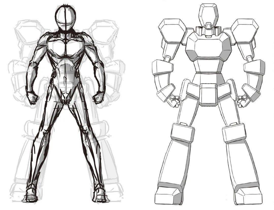 速写机器人(初级人体)图片