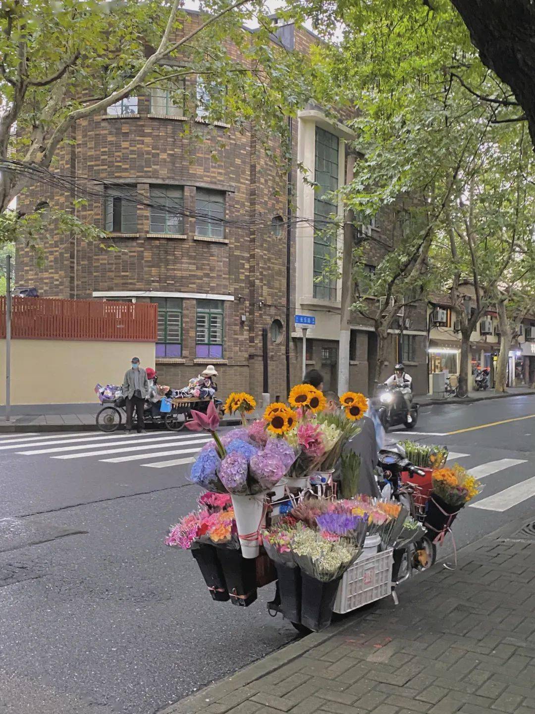 卖花人_杭州_城市