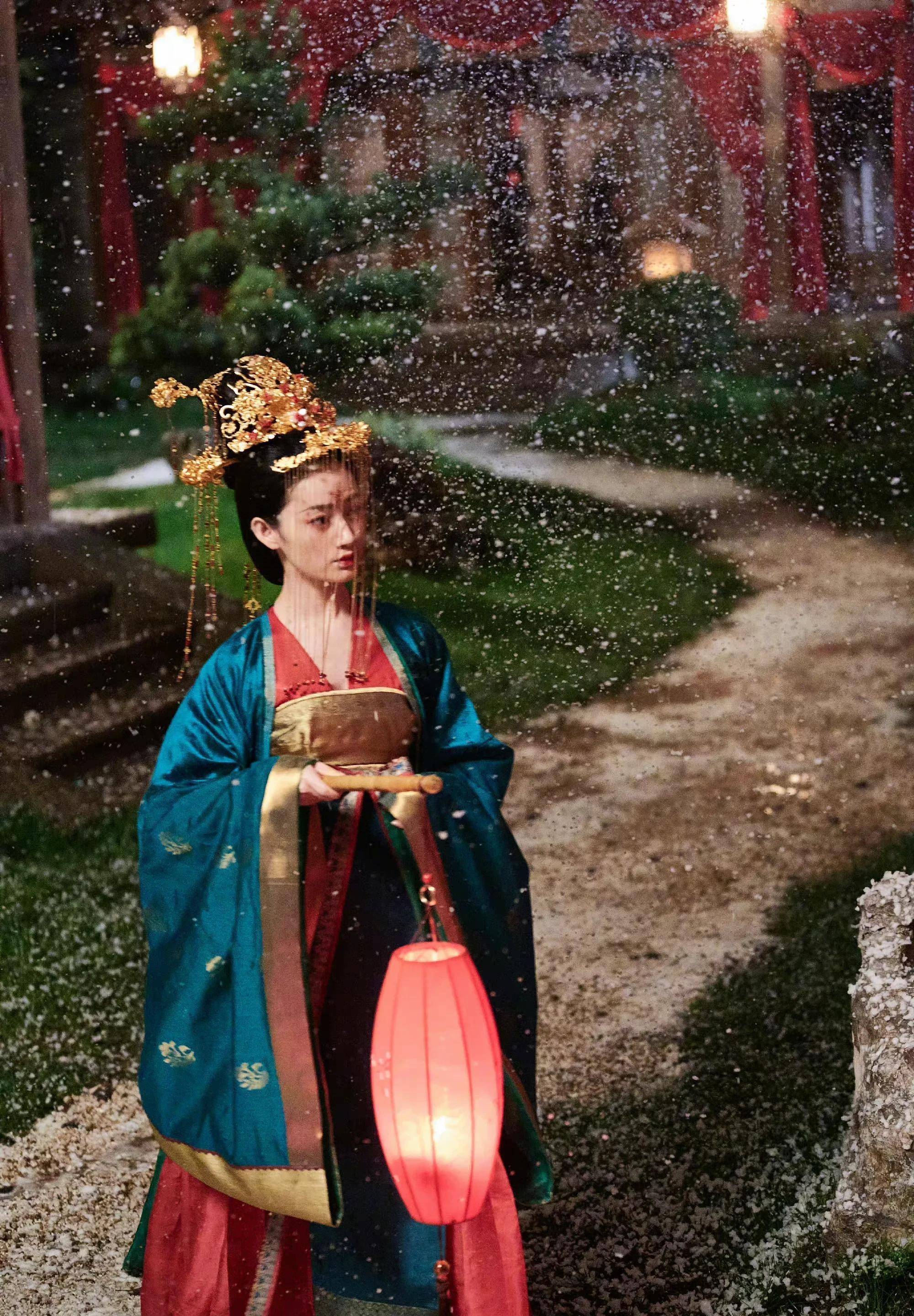 苍兰诀大婚剧照,郭晓婷高清剧照壁纸,美出新高度_王鹤棣_感觉_氛围