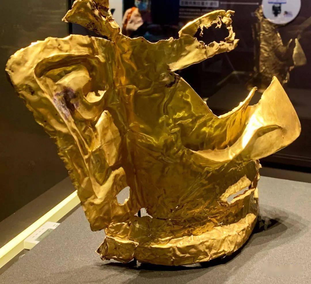 三星伴月耀环宇:周倜分享三星堆博物馆金器篇_金箔_中国文物学会_cm