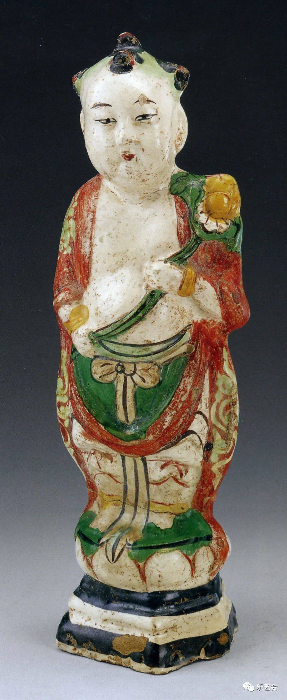 刘明杉《巧楼后夜迎牛女 留钥今朝送化生》_童子_荷叶_儿童