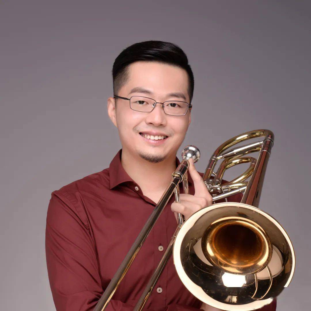 刘爽,长号国家大剧院管弦乐团长号首席,中国低音铜管专业委员会委员